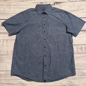 UNTUCKit Button Down Shirt Pinapple Hawaii Print Men's Size XL Slim Tall‎